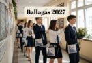ballagó diákok az iskola folyosóján